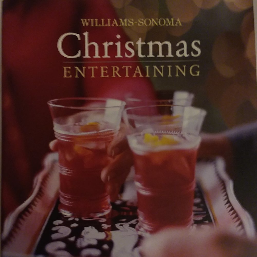 Williams & Sonoma Christmas/holiday Entertaining Hardcover Book